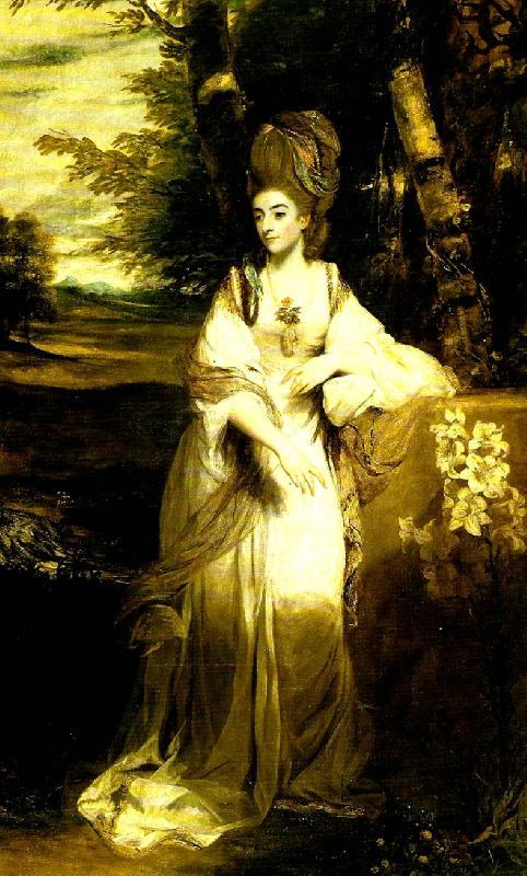 Sir Joshua Reynolds lady bampfylde oil painting picture